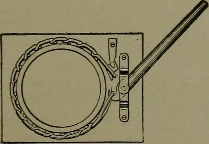An illustration from Mechanical movements, powers, devices and appliances, 1901, leaf 340