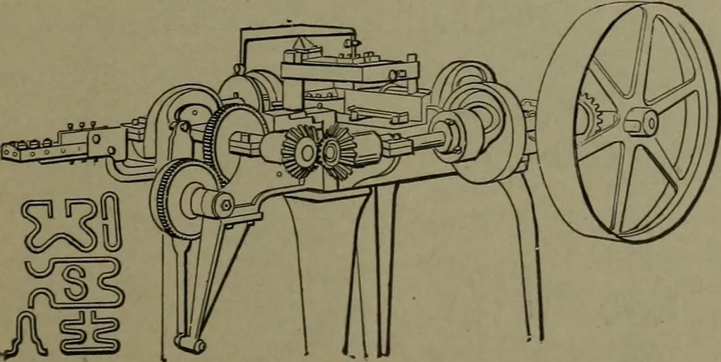 An illustration from Mechanical movements, powers, devices and appliances, 1901, leaf 350