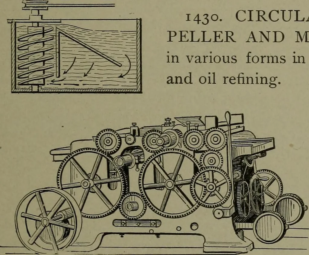 An illustration from Mechanical movements, powers, devices and appliances, 1901, leaf 352