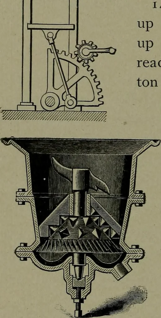 An illustration from Mechanical movements, powers, devices and appliances, 1901, leaf 353