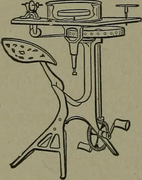 An illustration from Mechanical movements, powers, devices and appliances, 1901, leaf 385