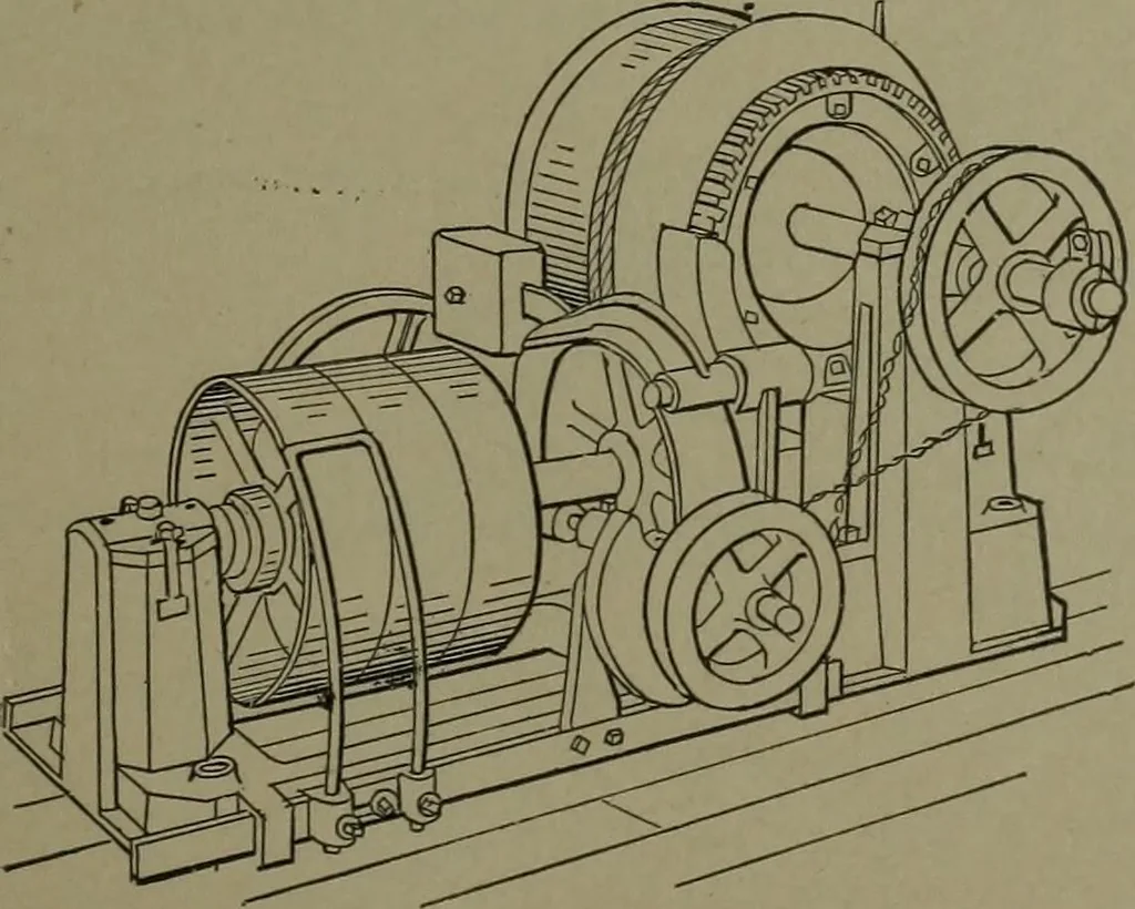 An illustration from Mechanical movements, powers, devices and appliances, 1901, leaf 386