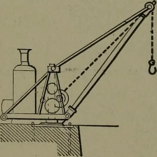 An illustration from Mechanical movements, powers, devices and appliances, 1901, leaf 387