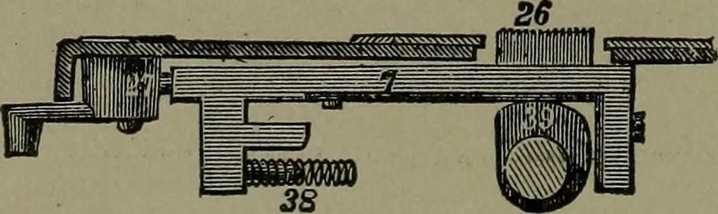 An illustration from Mechanical movements, powers, devices and appliances, 1901, leaf 389
