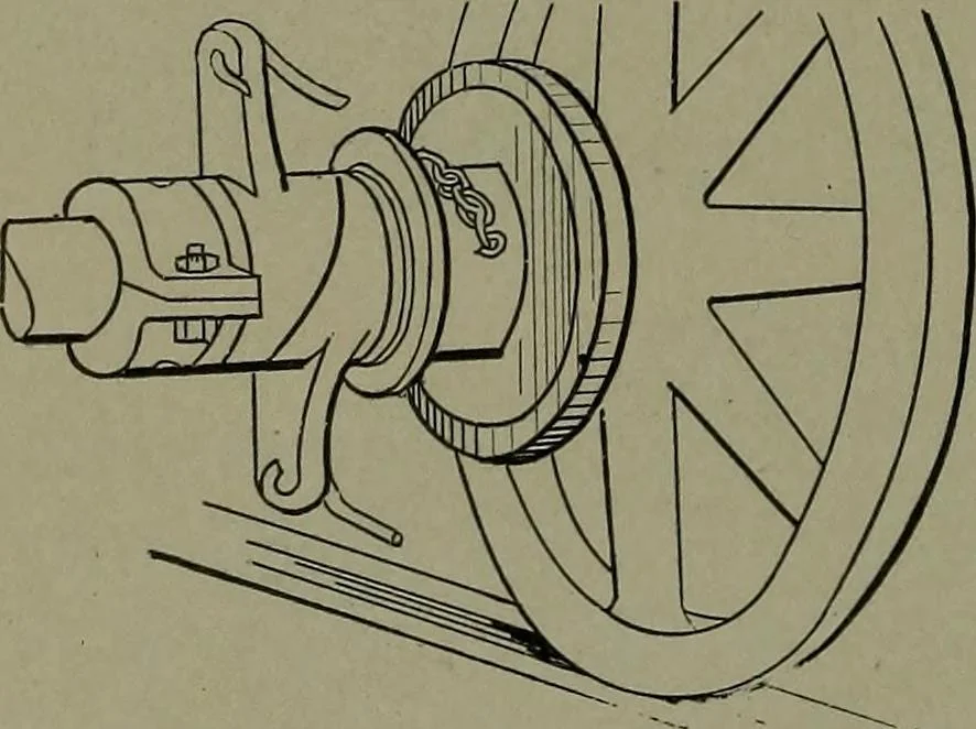 An illustration from Mechanical movements, powers, devices and appliances, 1901, leaf 393