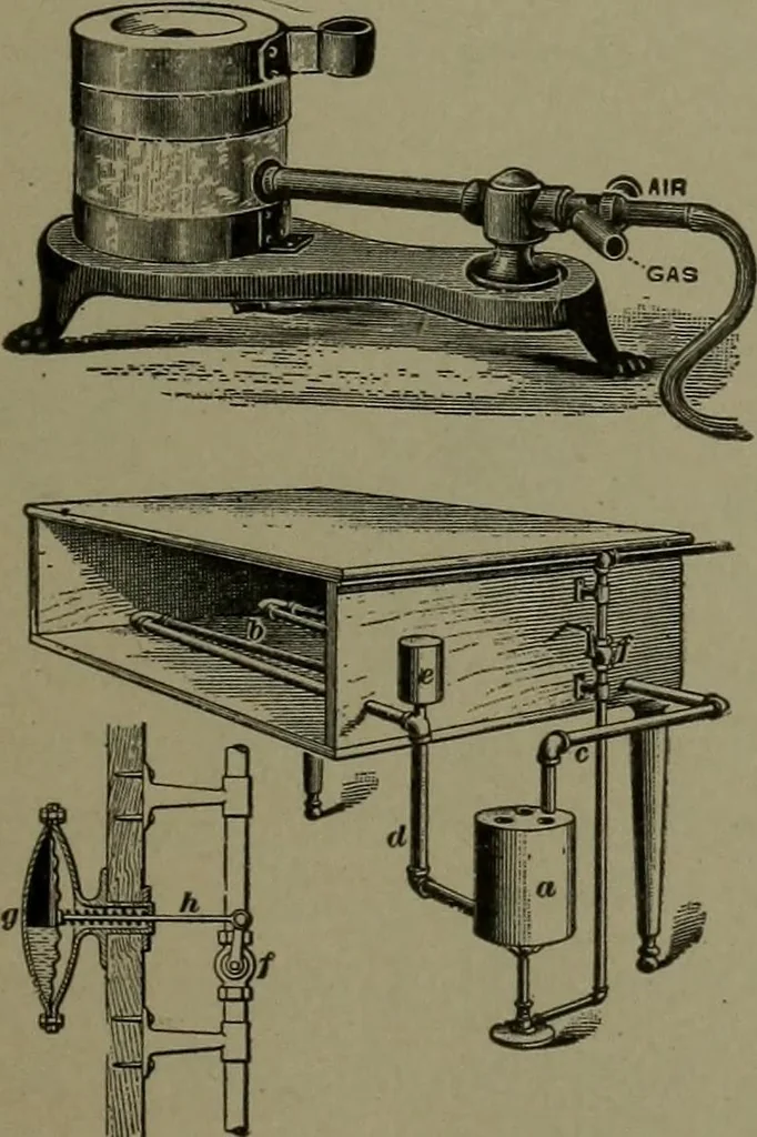 An illustration from Mechanical movements, powers, devices and appliances, 1901, leaf 400