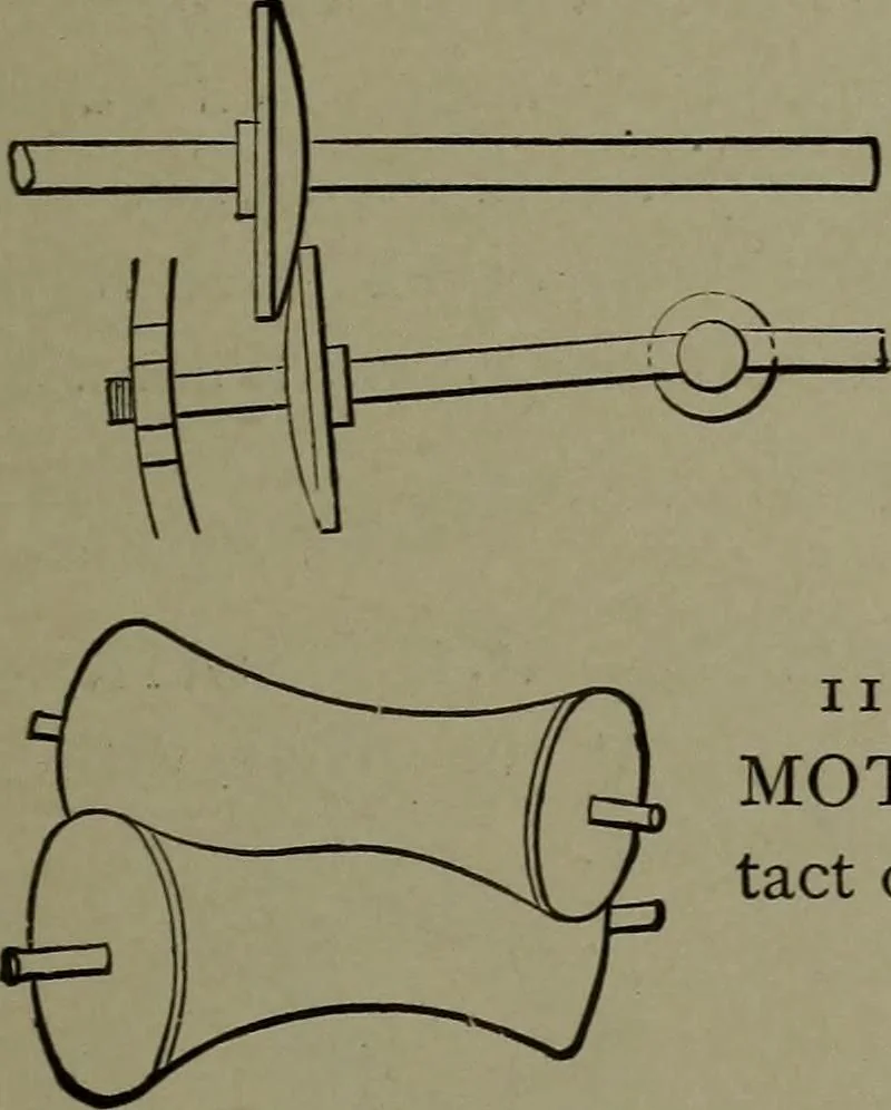 An illustration from Mechanical movements, powers, devices and appliances, 1901, leaf 48