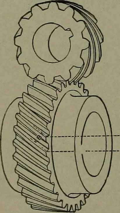 An illustration from Mechanical movements, powers, devices and appliances, 1901, leaf 51