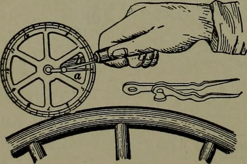 An illustration from Mechanical movements, powers, devices and appliances, 1901, leaf 63