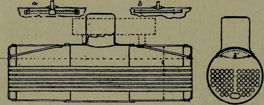 An illustration from Mechanical movements, powers, devices and appliances, 1901, leaf 67