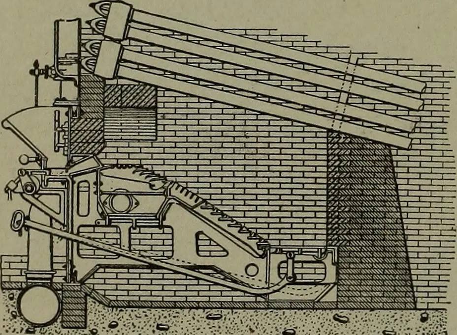 An illustration from Mechanical movements, powers, devices and appliances, 1901, leaf 73