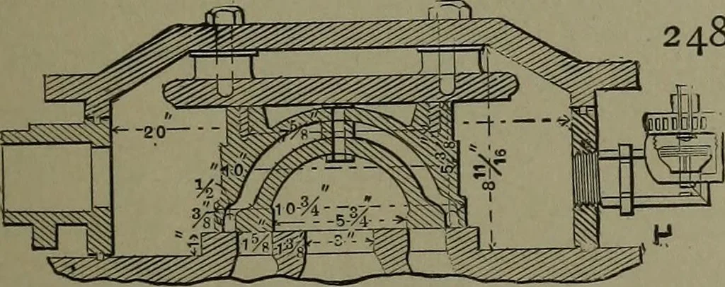 An illustration from Mechanical movements, powers, devices and appliances, 1901, leaf 82