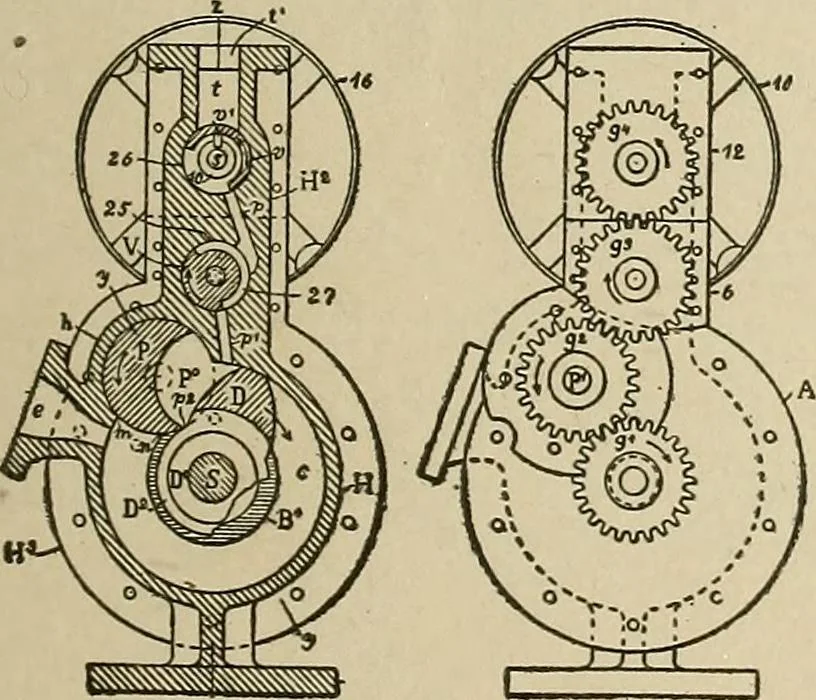 An illustration from Mechanical movements, powers, devices and appliances;, 1903, leaf 102