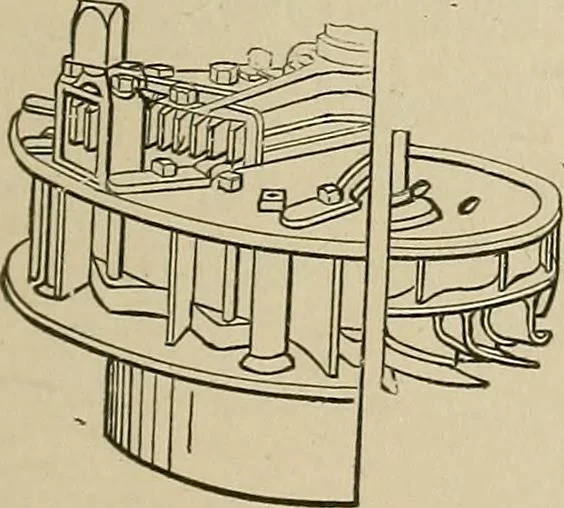 An illustration from Mechanical movements, powers, devices and appliances;, 1903, leaf 144