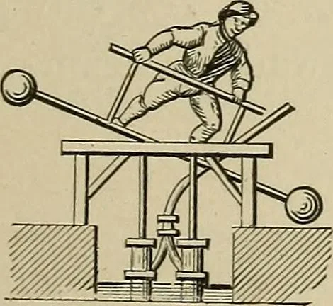 An illustration from Mechanical movements, powers, devices and appliances;, 1903, leaf 150