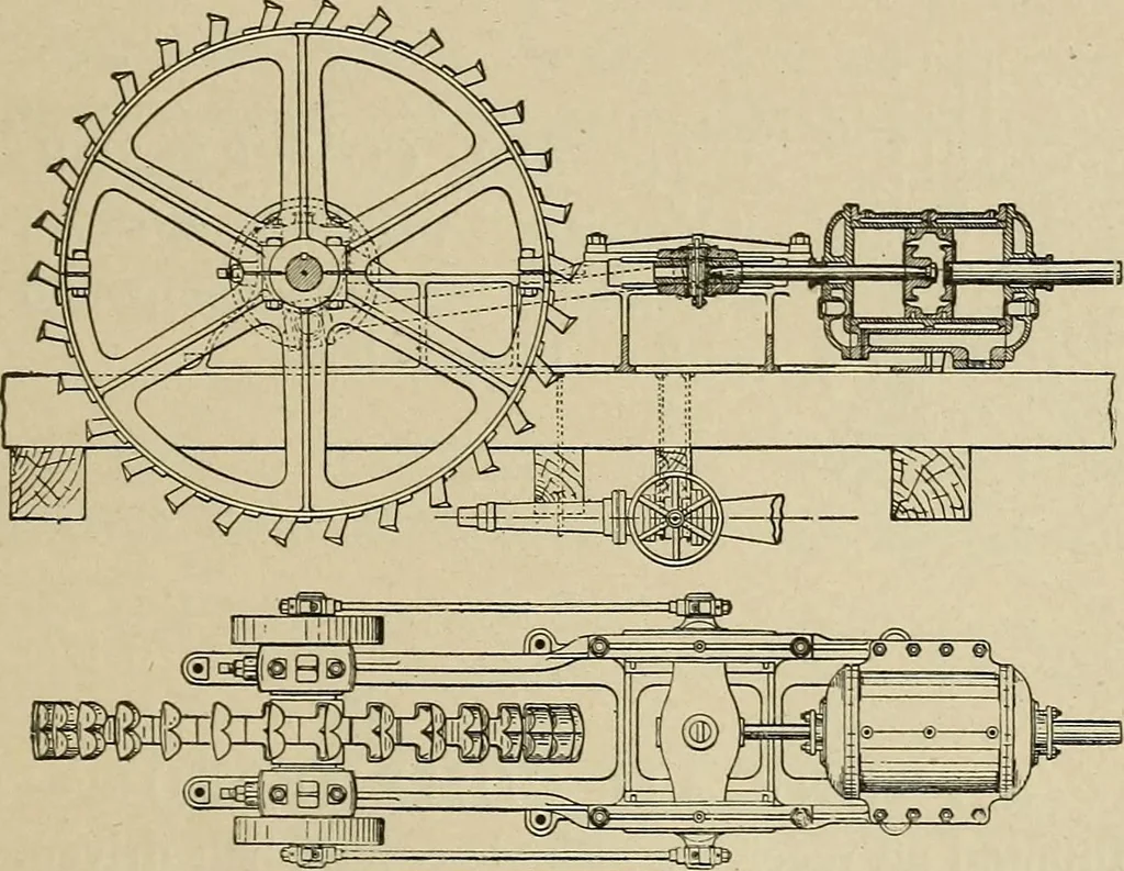 An illustration from Mechanical movements, powers, devices and appliances;, 1903, leaf 180