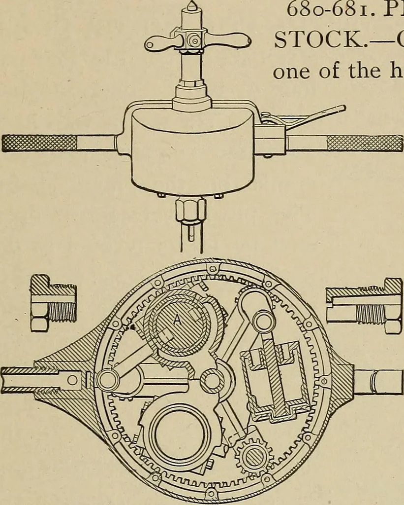 An illustration from Mechanical movements, powers, devices and appliances;, 1903, leaf 192