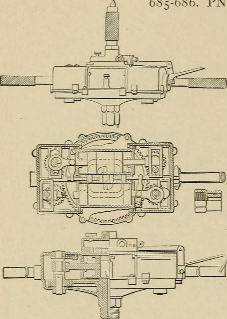 An illustration from Mechanical movements, powers, devices and appliances;, 1903, leaf 193