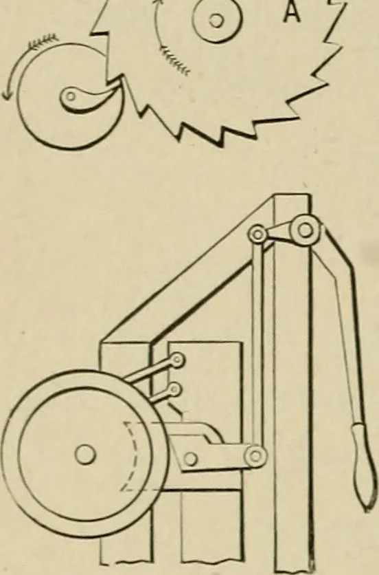 An illustration from Mechanical movements, powers, devices and appliances;, 1903, leaf 265