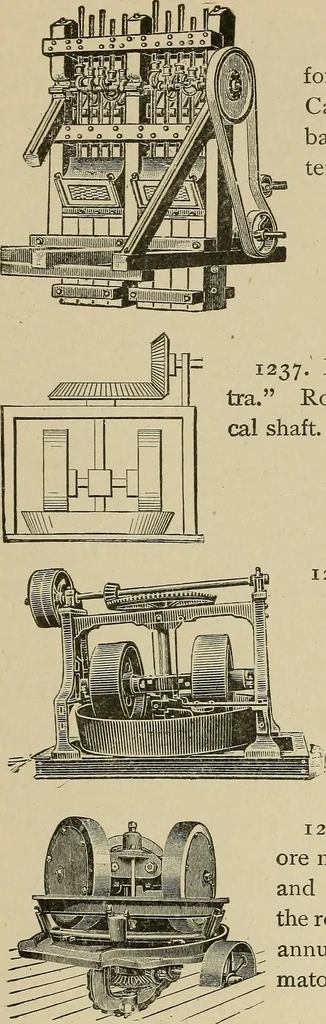 An illustration from Mechanical movements, powers, devices and appliances;, 1903, leaf 314
