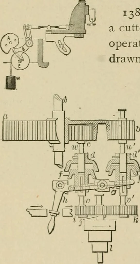 An illustration from Mechanical movements, powers, devices and appliances;, 1903, leaf 343