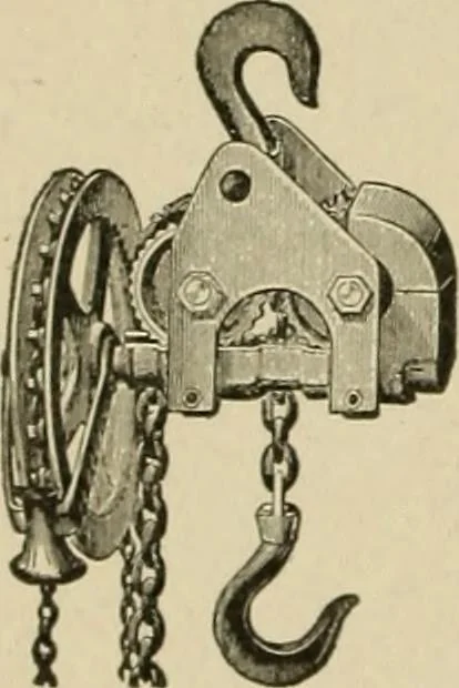 An illustration from Mechanical movements, powers, devices and appliances;, 1903, leaf 349
