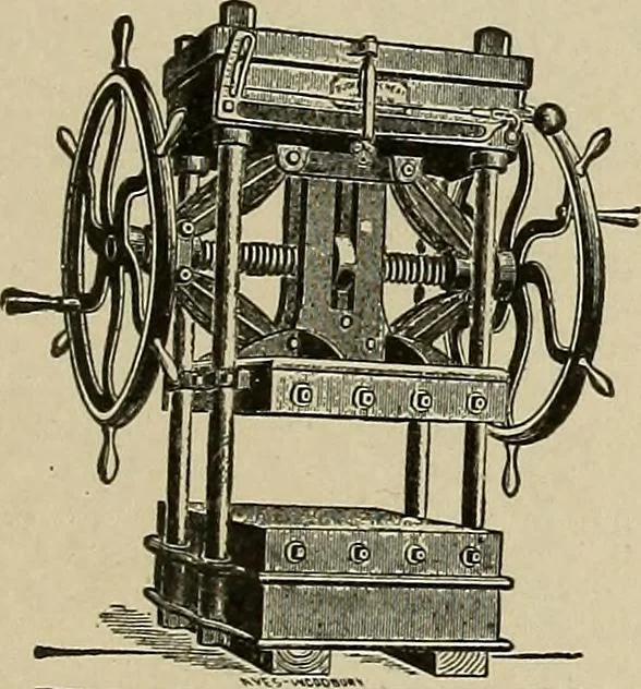 An illustration from Mechanical movements, powers, devices and appliances;, 1903, leaf 352