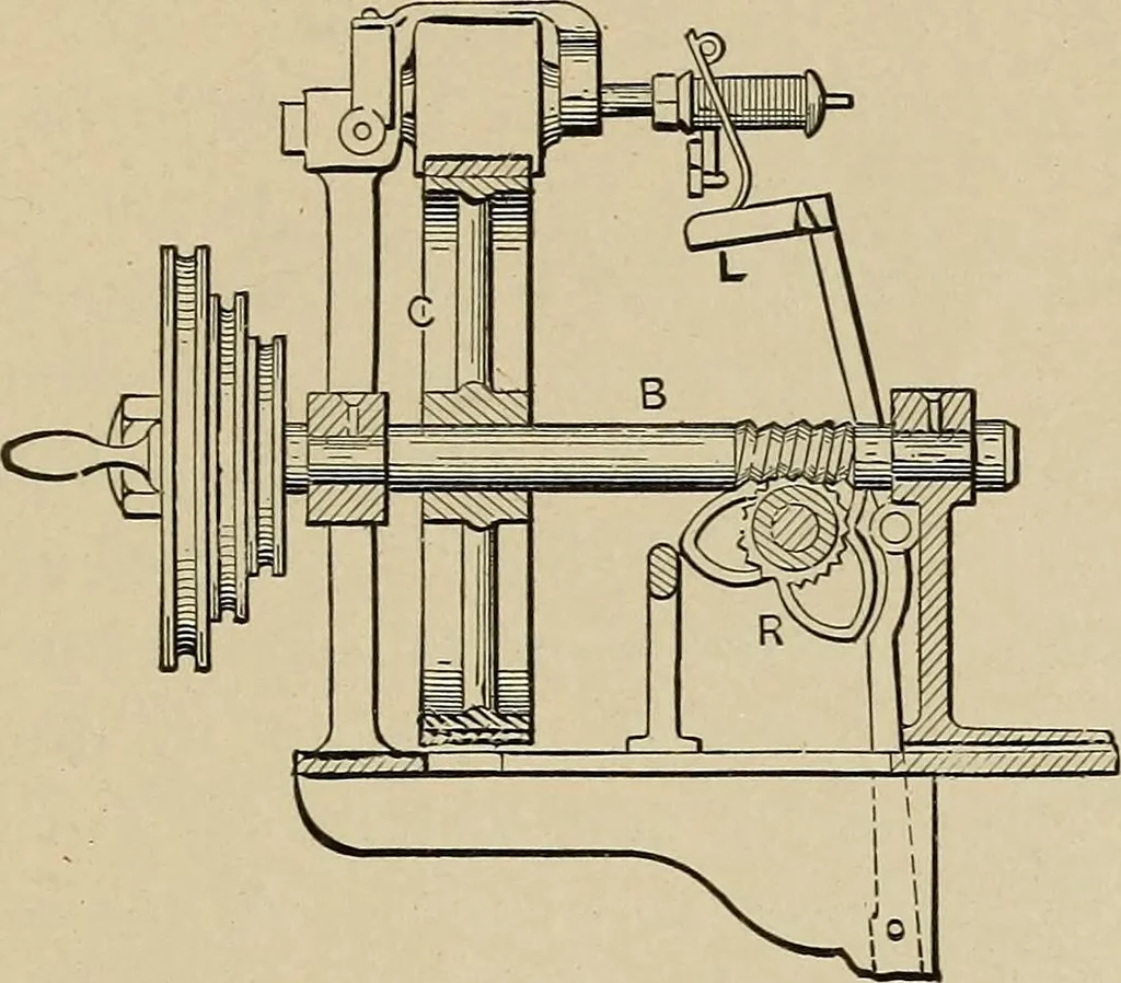 An illustration from Mechanical movements, powers, devices and appliances;, 1903, leaf 356