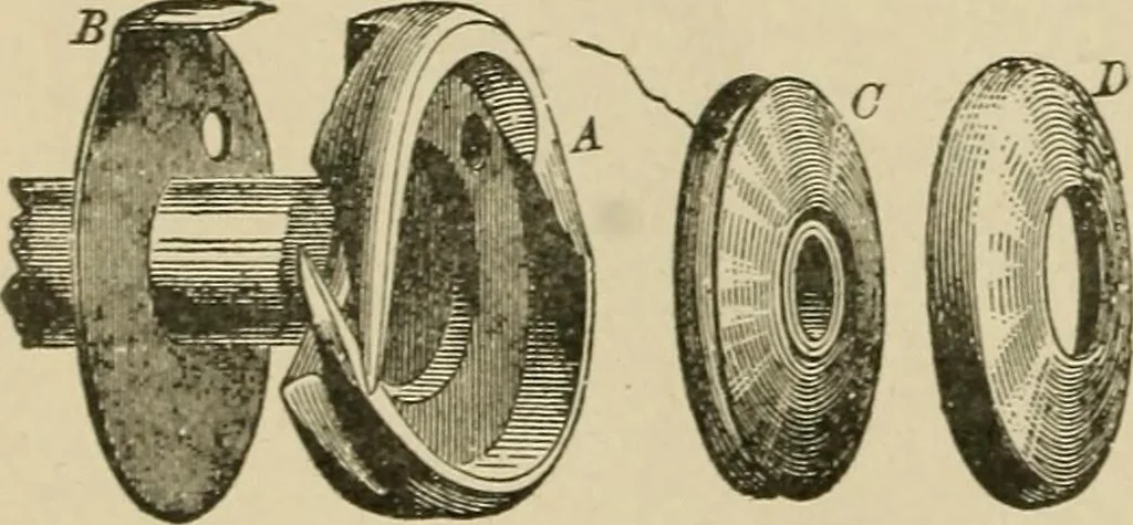 An illustration from Mechanical movements, powers, devices and appliances;, 1903, leaf 389