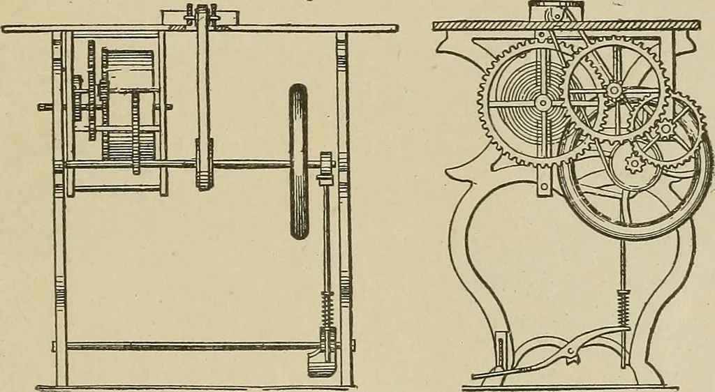 An illustration from Mechanical movements, powers, devices and appliances;, 1903, leaf 390