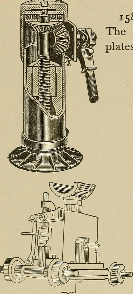 An illustration from Mechanical movements, powers, devices and appliances;, 1903, leaf 392