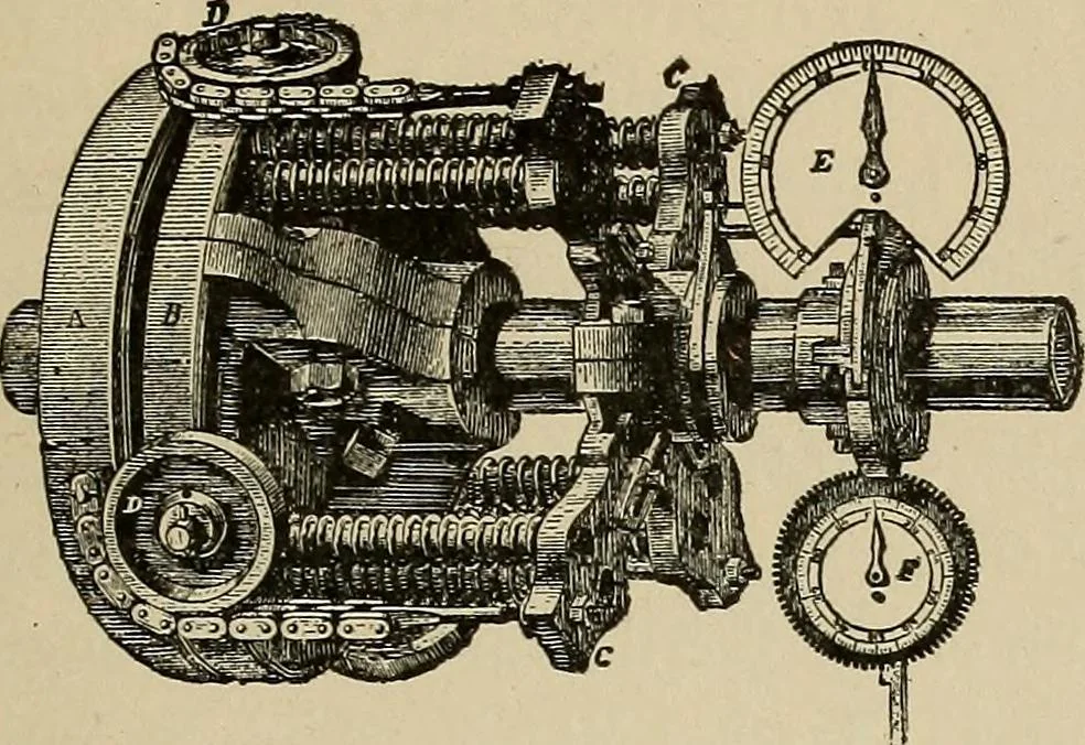 An illustration from Mechanical movements, powers, devices and appliances;, 1903, leaf 58