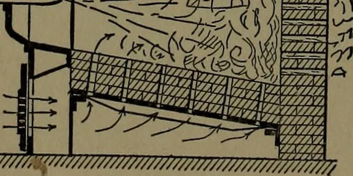 An illustration from Mechanical movements, powers and devices; a treatise describing mechanical movements and devices used in construcive and operative mechinery and the mechanical arts, being practically a mechanical dictionary, 1917, leaf 107