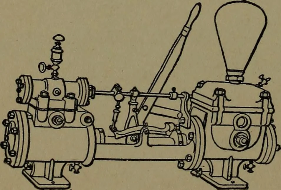 An illustration from Mechanical movements, powers and devices; a treatise describing mechanical movements and devices used in construcive and operative mechinery and the mechanical arts, being practically a mechanical dictionary, 1917, leaf 115