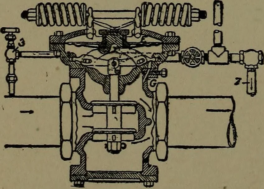 An illustration from Mechanical movements, powers and devices; a treatise describing mechanical movements and devices used in construcive and operative mechinery and the mechanical arts, being practically a mechanical dictionary, 1917, leaf 117