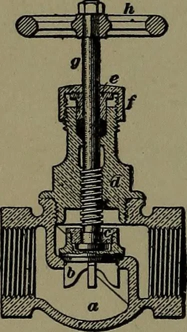An illustration from Mechanical movements, powers and devices; a treatise describing mechanical movements and devices used in construcive and operative mechinery and the mechanical arts, being practically a mechanical dictionary, 1917, leaf 121