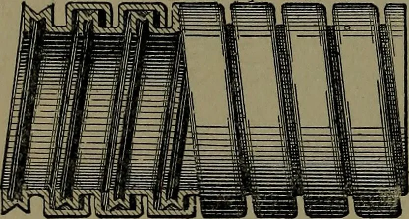 An illustration from Mechanical movements, powers and devices; a treatise describing mechanical movements and devices used in construcive and operative mechinery and the mechanical arts, being practically a mechanical dictionary, 1917, leaf 123