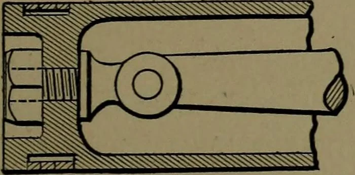 An illustration from Mechanical movements, powers and devices; a treatise describing mechanical movements and devices used in construcive and operative mechinery and the mechanical arts, being practically a mechanical dictionary, 1917, leaf 132
