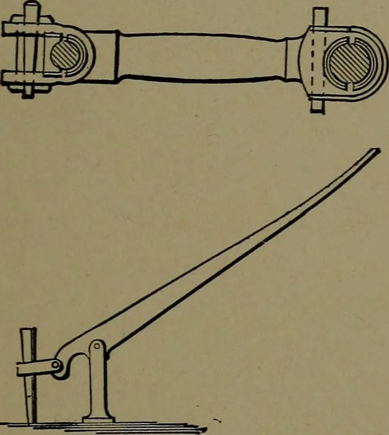 An illustration from Mechanical movements, powers and devices; a treatise describing mechanical movements and devices used in construcive and operative mechinery and the mechanical arts, being practically a mechanical dictionary, 1917, leaf 134