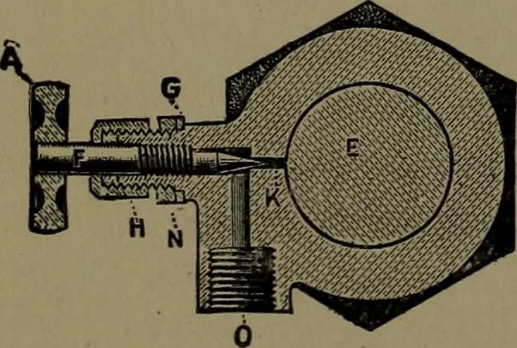 An illustration from Mechanical movements, powers and devices; a treatise describing mechanical movements and devices used in construcive and operative mechinery and the mechanical arts, being practically a mechanical dictionary, 1917, leaf 135