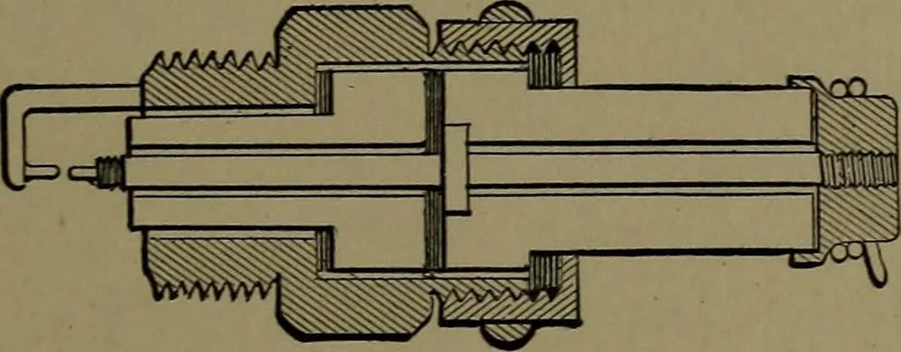 An illustration from Mechanical movements, powers and devices; a treatise describing mechanical movements and devices used in construcive and operative mechinery and the mechanical arts, being practically a mechanical dictionary, 1917, leaf 136