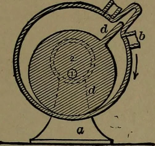 An illustration from Mechanical movements, powers and devices; a treatise describing mechanical movements and devices used in construcive and operative mechinery and the mechanical arts, being practically a mechanical dictionary, 1917, leaf 154