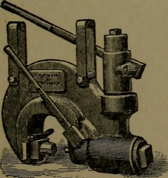 An illustration from Mechanical movements, powers and devices; a treatise describing mechanical movements and devices used in construcive and operative mechinery and the mechanical arts, being practically a mechanical dictionary, 1917, leaf 160