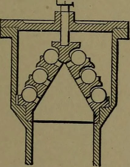 An illustration from Mechanical movements, powers and devices; a treatise describing mechanical movements and devices used in construcive and operative mechinery and the mechanical arts, being practically a mechanical dictionary, 1917, leaf 166