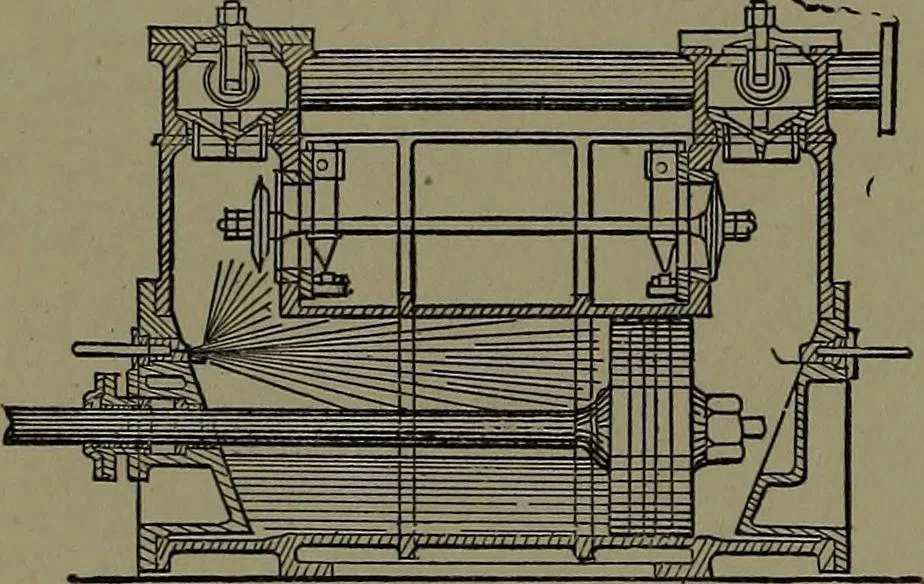 An illustration from Mechanical movements, powers and devices; a treatise describing mechanical movements and devices used in construcive and operative mechinery and the mechanical arts, being practically a mechanical dictionary, 1917, leaf 177