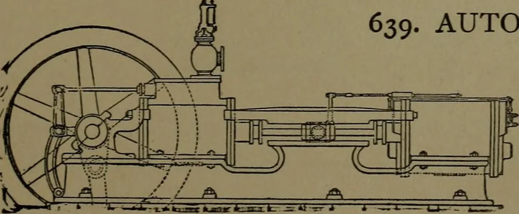 An illustration from Mechanical movements, powers and devices; a treatise describing mechanical movements and devices used in construcive and operative mechinery and the mechanical arts, being practically a mechanical dictionary, 1917, leaf 178