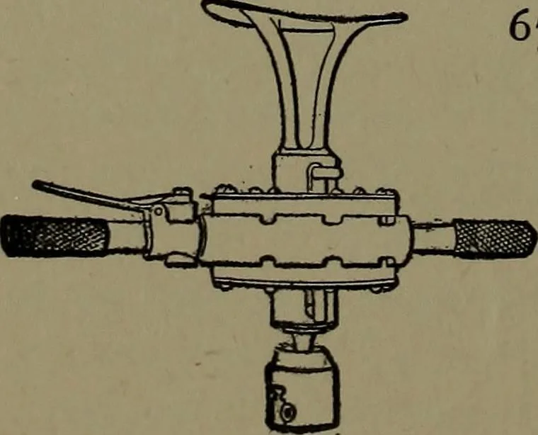 An illustration from Mechanical movements, powers and devices; a treatise describing mechanical movements and devices used in construcive and operative mechinery and the mechanical arts, being practically a mechanical dictionary, 1917, leaf 189