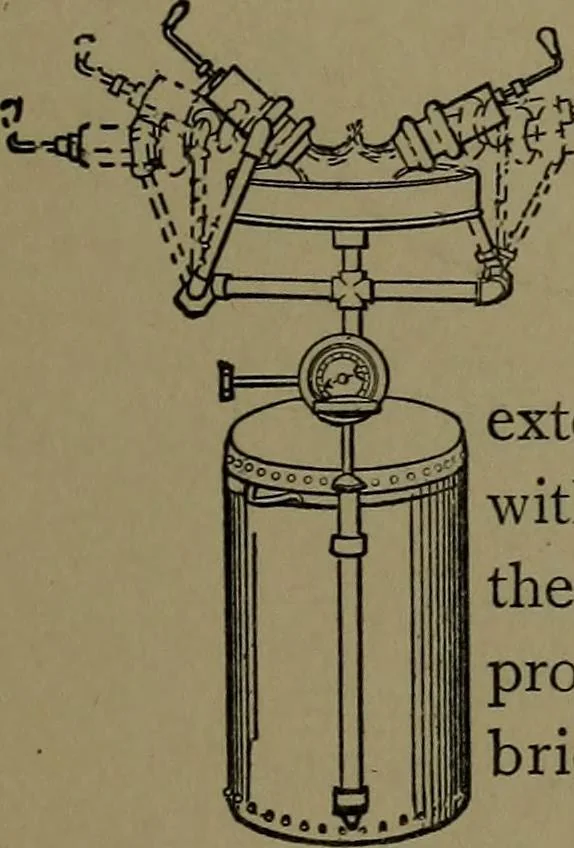 An illustration from Mechanical movements, powers and devices; a treatise describing mechanical movements and devices used in construcive and operative mechinery and the mechanical arts, being practically a mechanical dictionary, 1917, leaf 192