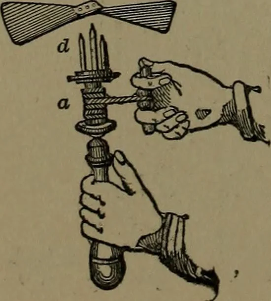 An illustration from Mechanical movements, powers and devices; a treatise describing mechanical movements and devices used in construcive and operative mechinery and the mechanical arts, being practically a mechanical dictionary, 1917, leaf 195