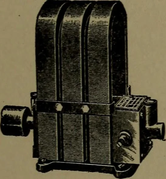An illustration from Mechanical movements, powers and devices; a treatise describing mechanical movements and devices used in construcive and operative mechinery and the mechanical arts, being practically a mechanical dictionary, 1917, leaf 202
